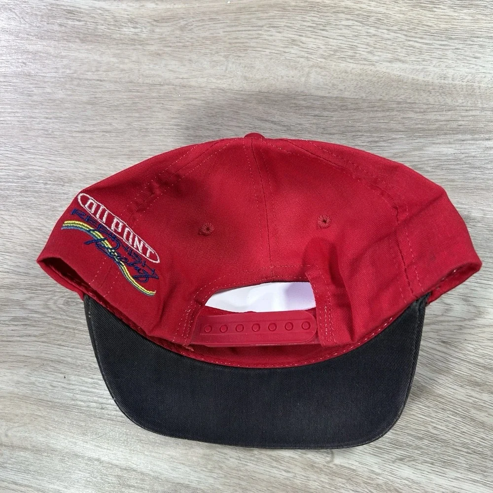 VTG 1995 Jeff Gordon Snapback Hat NASCAR Winston Cup Red Black Cap Made in USA